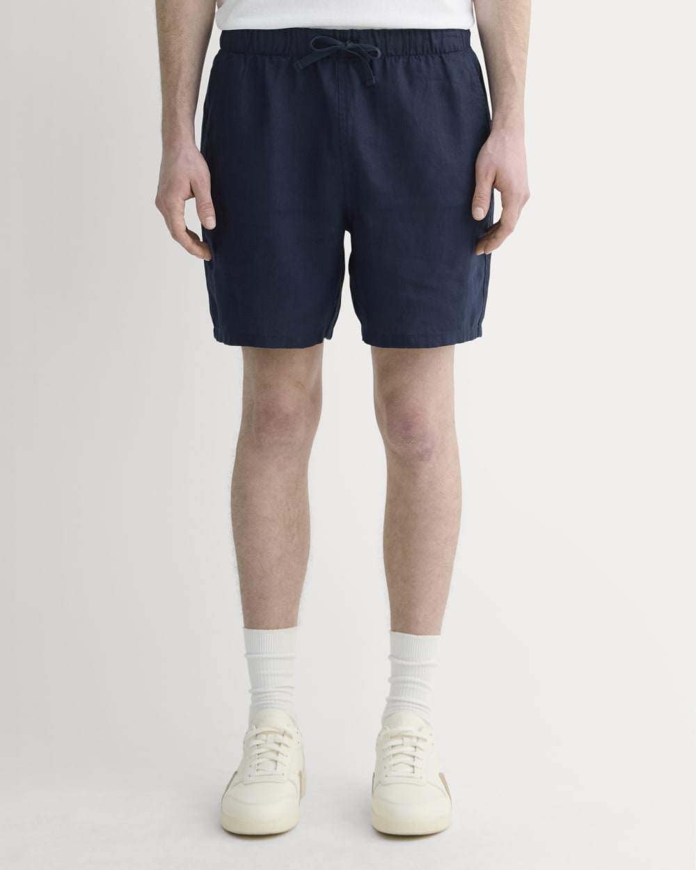 Linen Easy Short | Navy