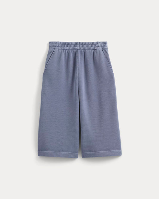 Lightweight Terry Long Shorts | Velvet Morning Garment Dye