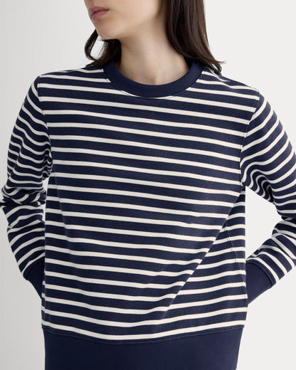 The Off-Duty Terry Crew | Navy / Bone