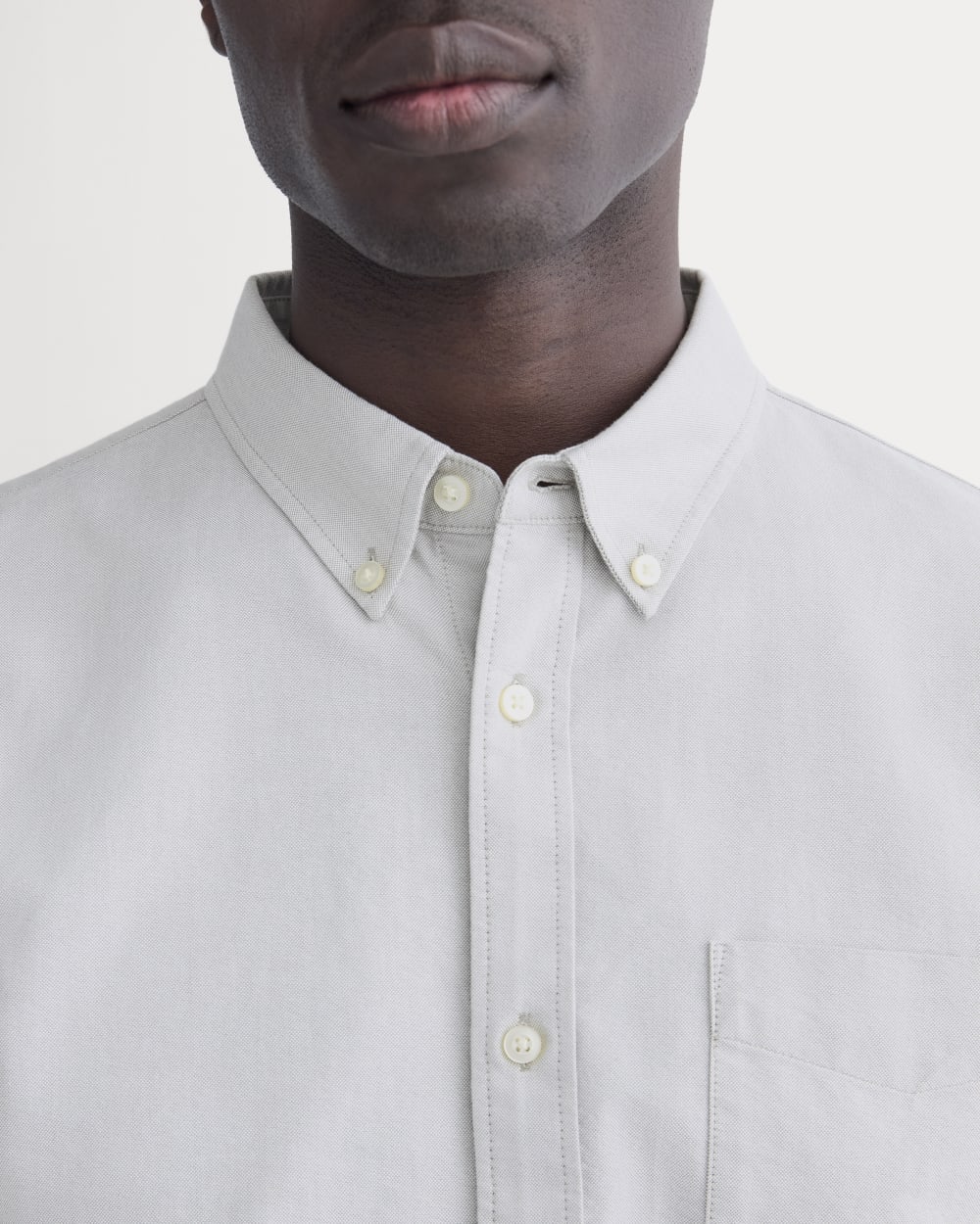 The Slim Oxford Shirt | Grey | Tall