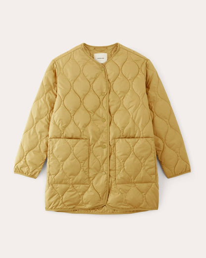 The Quilted Liner | Golden Oak