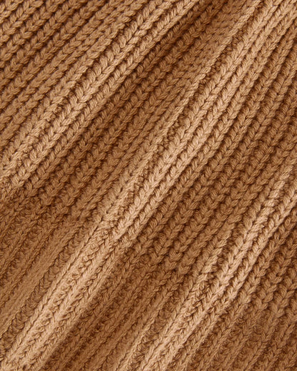 The Organic Cotton Chunky Beanie | Toasted Coconut