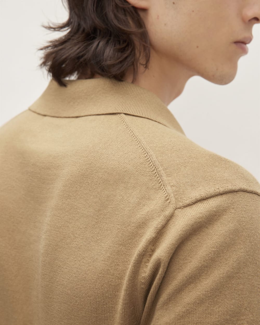 The No-Sweat Polo | Tiger's Eye