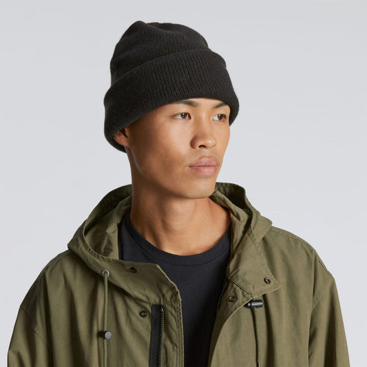 The Felted Merino Beanie | Black