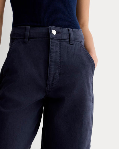 The Utility Barrel Pant | Navy | Tall
