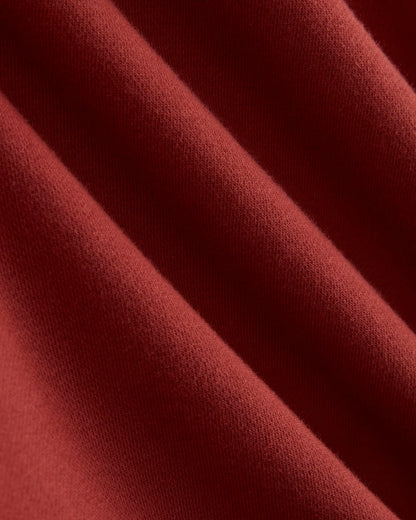 Luxe Fleece Barrel Sweatpant | Merlot