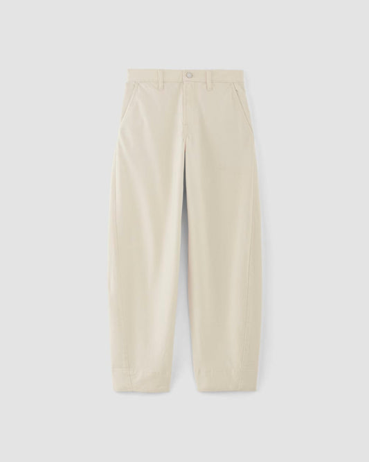 The Summer Barrel Jean | Ecru