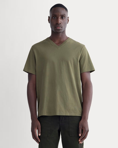The Essential Organic V-Neck Tee | Kalamata