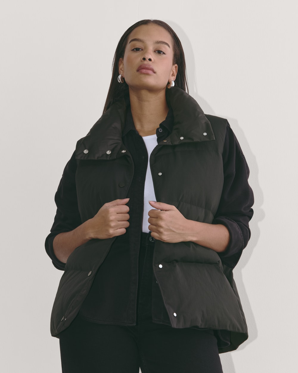 The Puffer Vest | Black