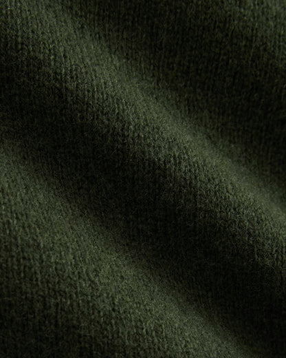 The Felted Merino Hoodie | Dark Forest