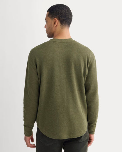 Thermal Henley in Cozy Waffle | Heather Beech