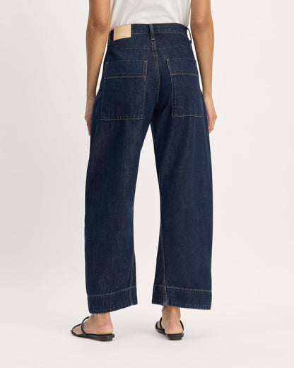 The Summer Barrel Jean | Deep Sea Wash