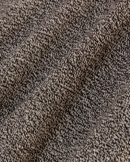 The Classic Sweater in Everyday Cotton | Canvas / Black Twist