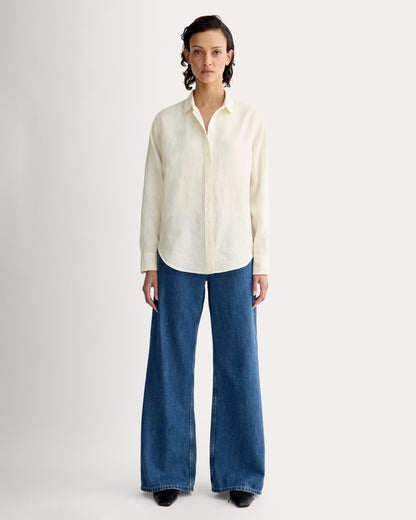 The Must-Have Shirt in Linen | Bone