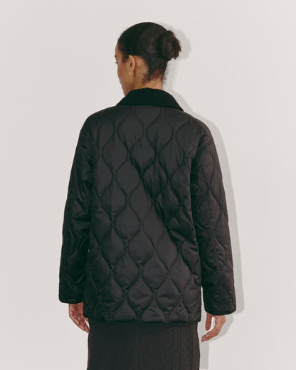 The Quilted Ranch Jacket | Black