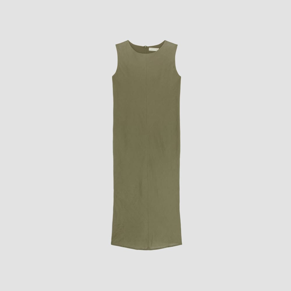 The Linen Bias Cut Dress | Kalamata
