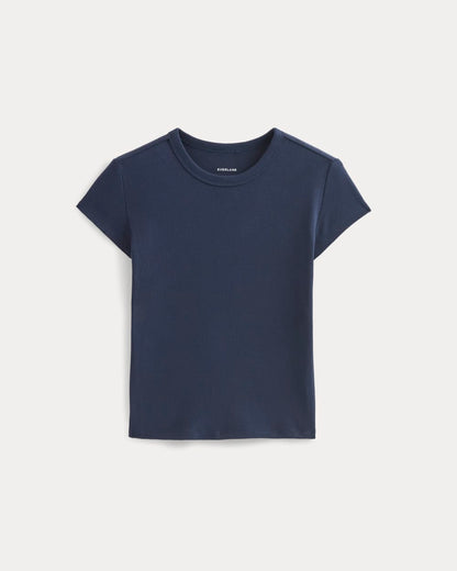 RetroSoft Cotton Crew | Navy
