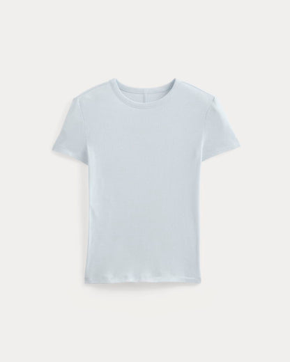 Tissue Short-Sleeve Crew | Skywriting