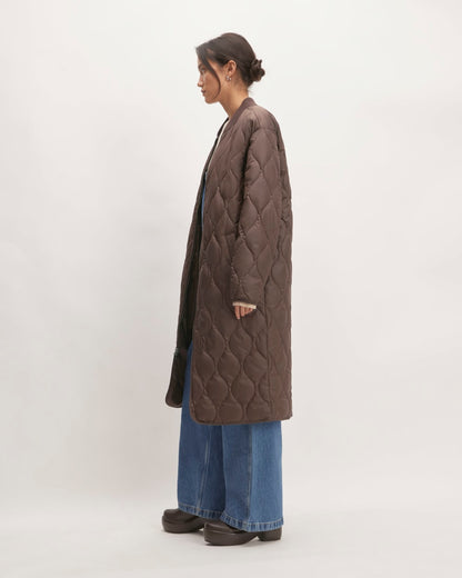 The ReNew Long Liner | Earth Brown