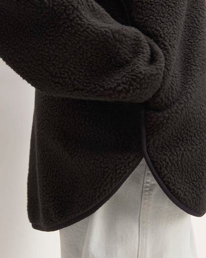 The ReNew Fleece Full-Zip Hoodie | Black