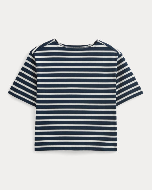 Mariner Tee | Navy / Bone