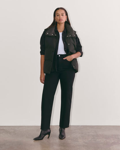 The Puffer Vest | Black