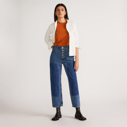 The Painter Jean | Multi Patchwork  | 27.5"