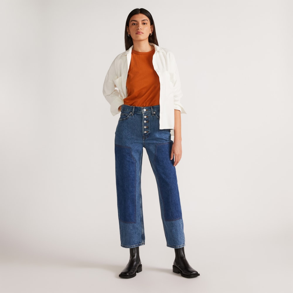 The Painter Jean | Multi Patchwork  | 29.5"