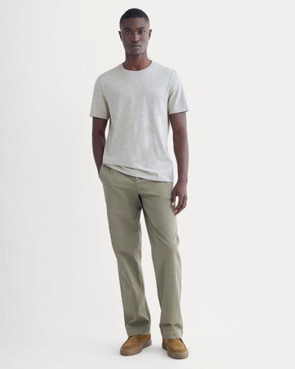 The Essential Organic Crew |  Heathered Grey