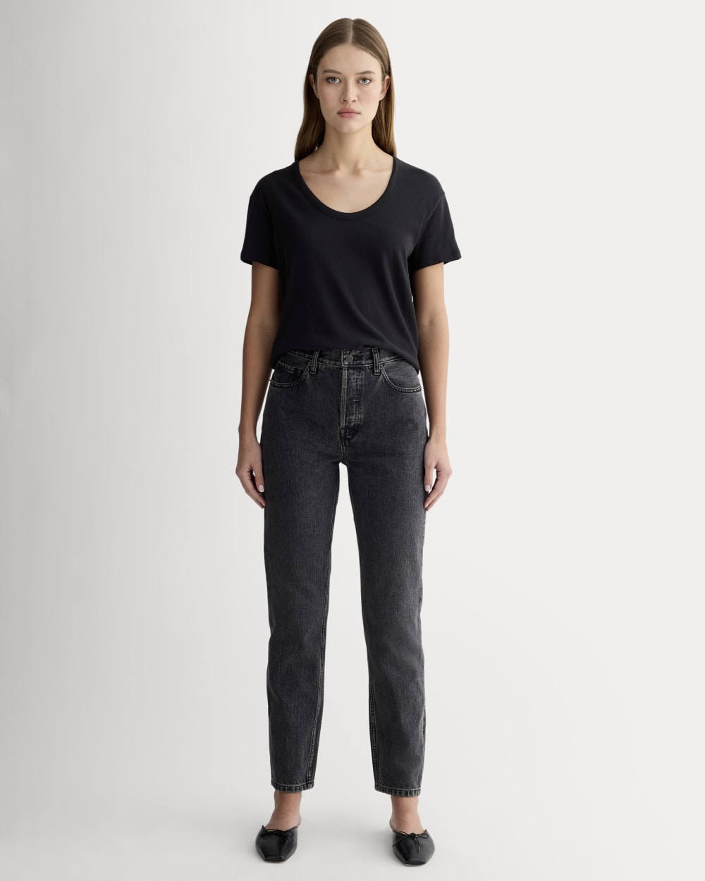 The ’90s Cheeky® Jean | Washed Black | 26.5" Inseam