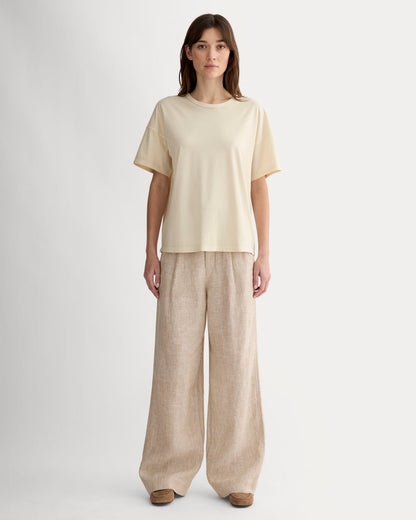 The Boyfriend Tee in Essential Cotton | Parchment