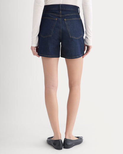 Way-High® A-Line Denim Short | Tungsten Rinse