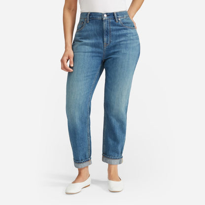 The Super-Soft Relaxed Jean | Mid Blue