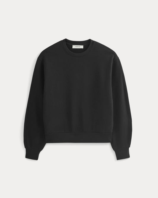 Lightweight Terry Blouson Crew | Black