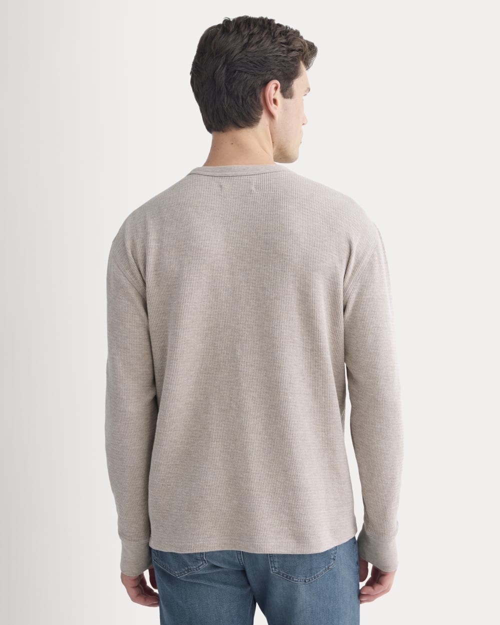Thermal Crew in Cozy Waffle | Heathered Oatmeal