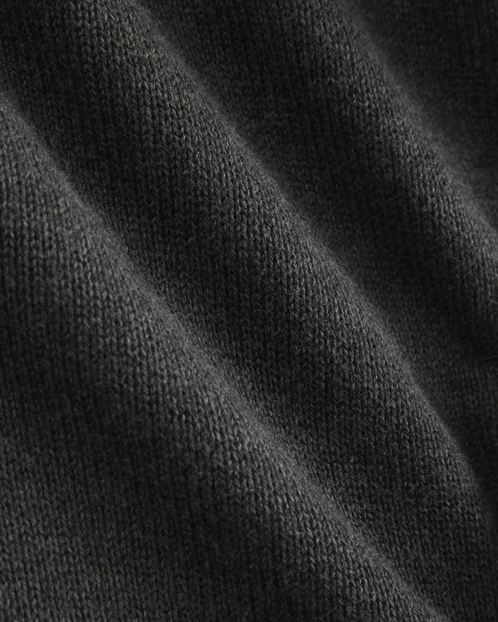 The Classic Cardigan in Everyday Cotton | Heathered Soot