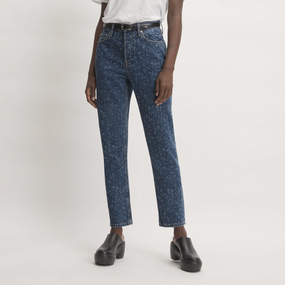 The ’90s Cheeky® Jean | Dark Painterly Strokes | 28.5" Inseam