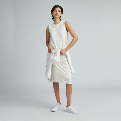 The Weekend Tank Dress | Brazilian Sand / Canvas Tan