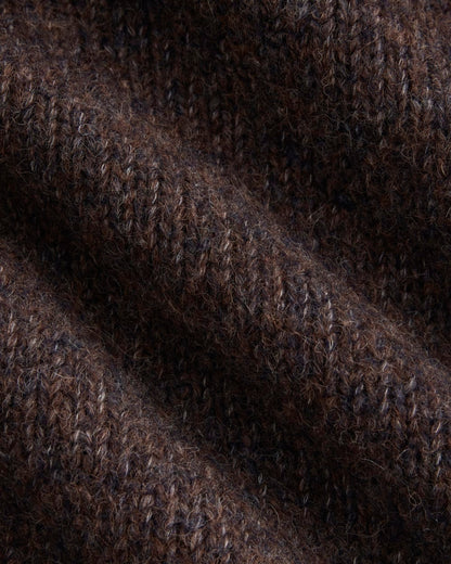 The Cloud Oversized Turtleneck | Heathered Burgundy