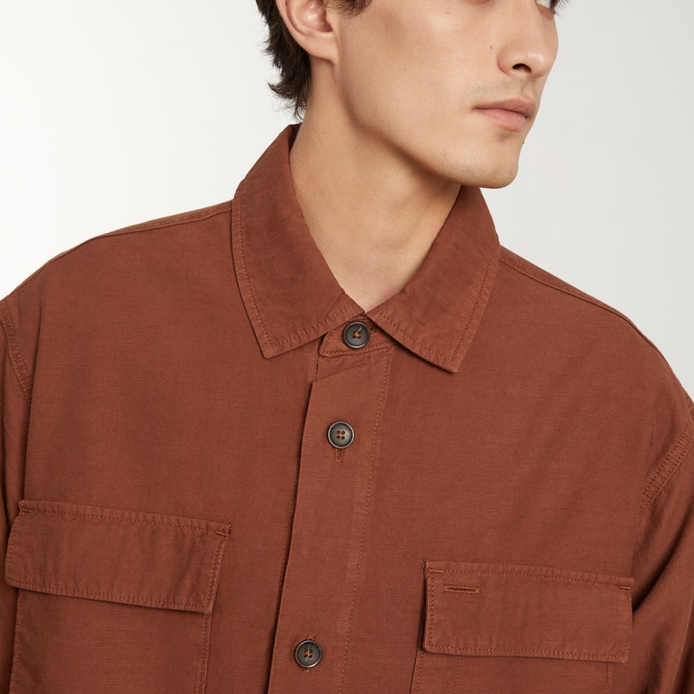 The Everyone Spring Shirt Jacket | Espresso
