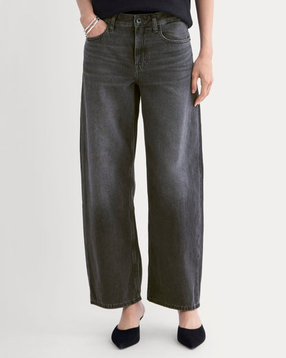 Loose Curve Jean | Carbon Midnight