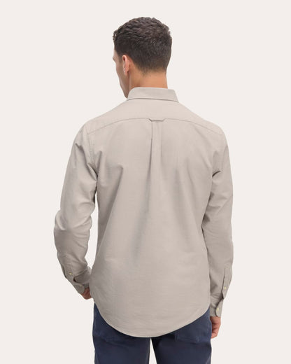 The Slim Oxford Shirt | Gray Houndstooth | Standard