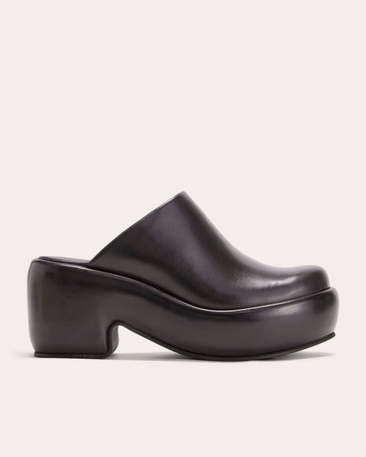 The Puffa Clog | Black