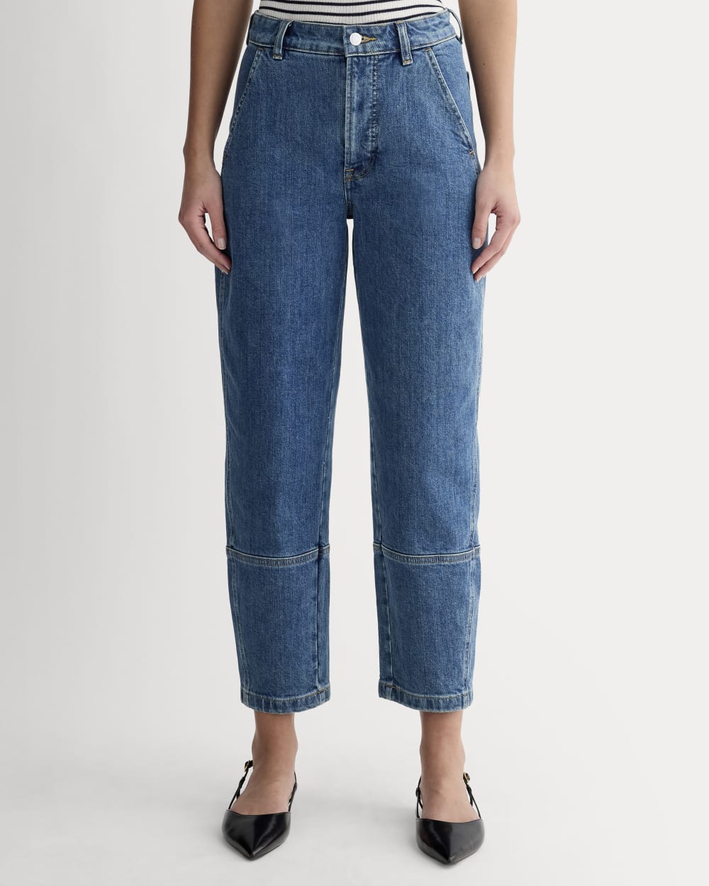 The Utility Barrel Pant | New Blue | Regular
