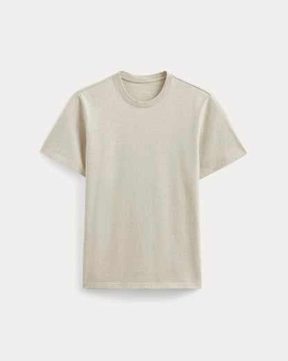 The Premium-Weight Crew | Uniform | Heathered Cashew