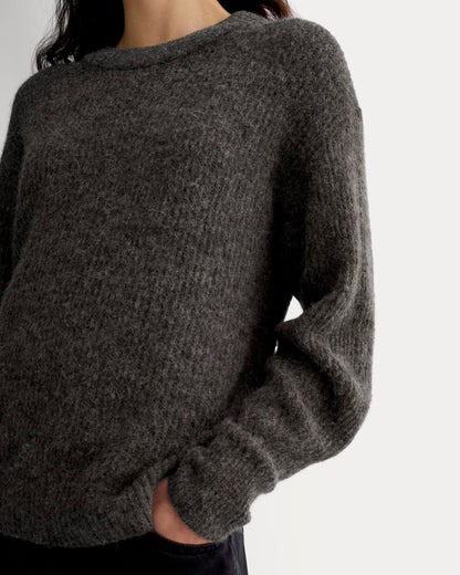 The Cocoon Crew in Alpaca | Dark Charcoal