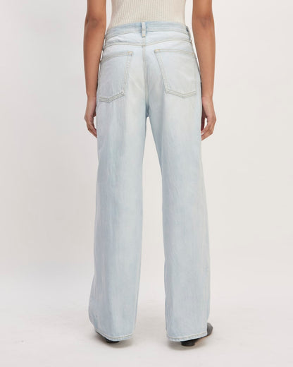 The Super Baggy Jean | Snowy Blue