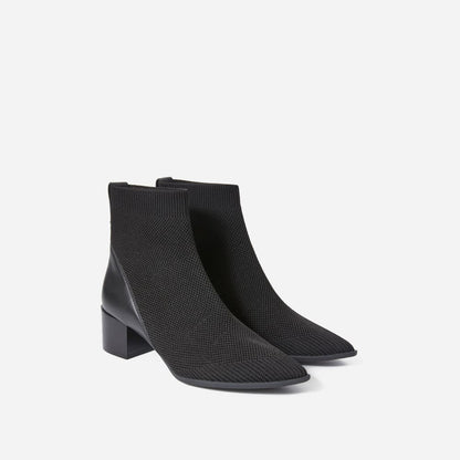 The Boss Boot in ReKnit | Black