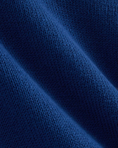 The Boxy Sweater in Everyday Cotton | Deep Lazuli Blue