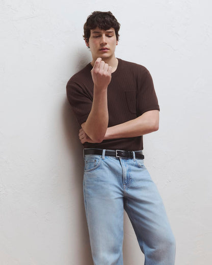 Relaxed Italian Selvedge Jean | Light Indigo